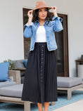 Load image into Gallery viewer, The Reed Pleated Midi Skirt
