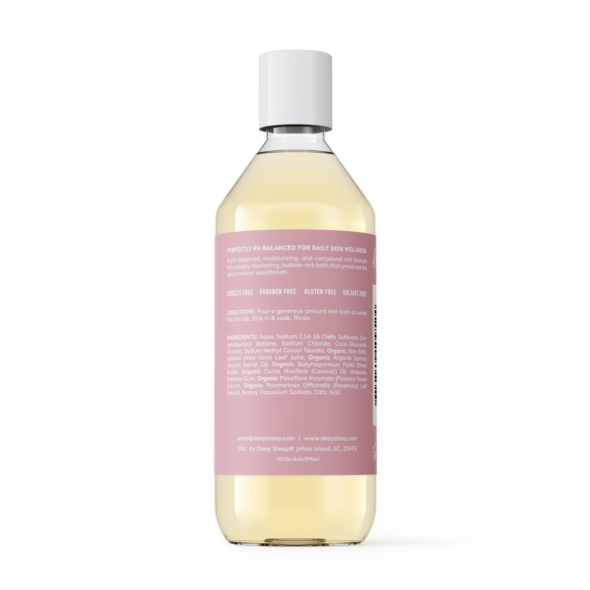 Passion Fruit Guava Hypoallergenic Bubble Bath 10oz