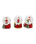 Load image into Gallery viewer, 45mm Santa/Snowman Water Globes 3 Assorted#
