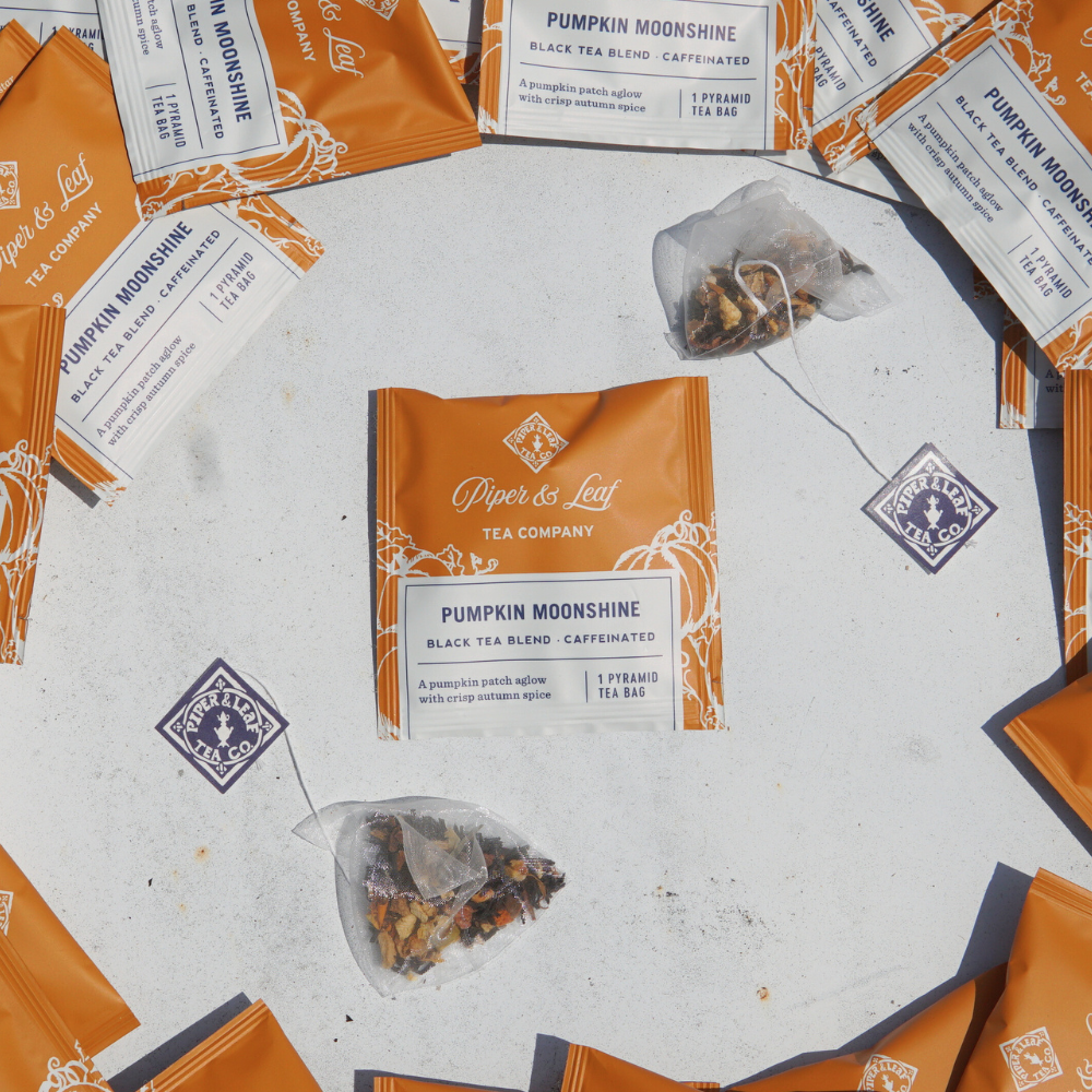Pumpkin Moonshine Individually Wrapped Tea Bags - 50ct