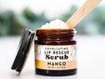 Load image into Gallery viewer, Lip Rescue Exfoliating Sugar Scrub 1oz Jar - Mango
