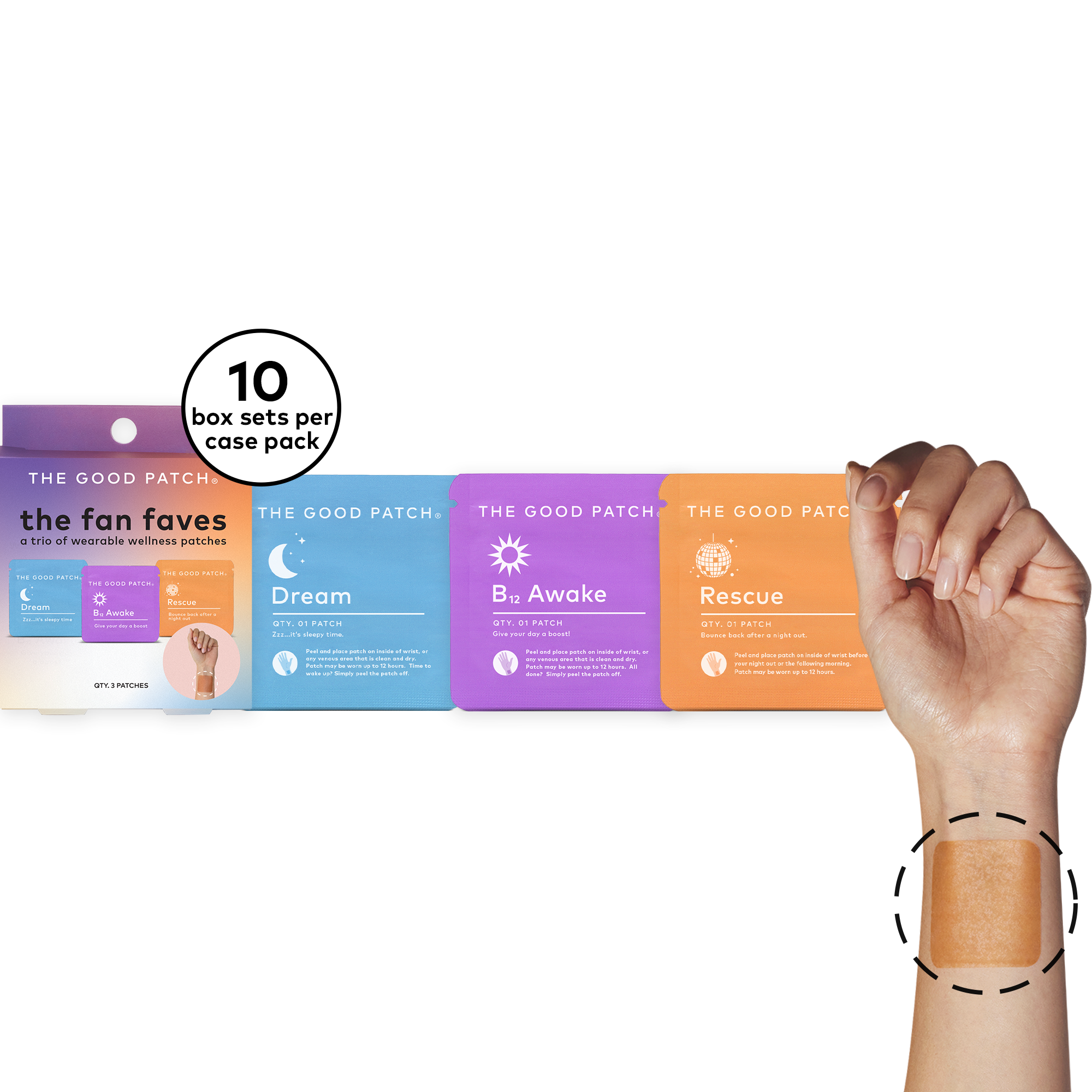 The Fan Faves Wearable Wellness Gift Set