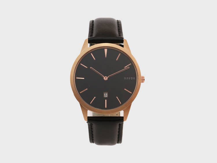 Rose Gold Havok Watch - 40mm