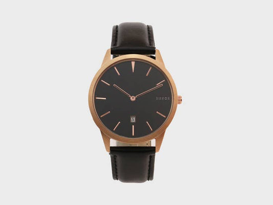 Rose Gold Havok Watch - 40mm