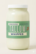 Load image into Gallery viewer, Unscented Whipped Tallow – All-Natural Moisturizer | Pure Beef Tallow Cream for Face & Body |Lady May Handmade, Preservative-Free Skincare
