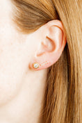 Load image into Gallery viewer, Screwback Stud Earrings - Addison - Clear
