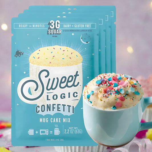 Confetti Mug Cake Quick Mix - Keto, Gluten-Free