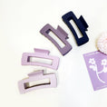 Load image into Gallery viewer, Matte Color Hair Claw Clip
