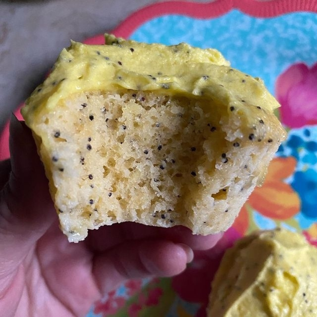 Lemon Poppy Seed Mug Cake - Keto, Low-Carb & Sugar (10-Pack)