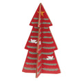 Load image into Gallery viewer, 3/Set - Wooden Dimensional Yuletide Christmas Tree Sitters

