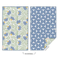 Load image into Gallery viewer, Blue Coneflower Microfiber Kitchen Towel
