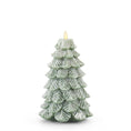 Load image into Gallery viewer, Christmas Tree Real Flame Effect Candle
