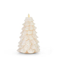 Load image into Gallery viewer, Christmas Tree Real Flame Effect Candle
