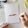 Load image into Gallery viewer, Celebrate paintable watercolor notecard set
