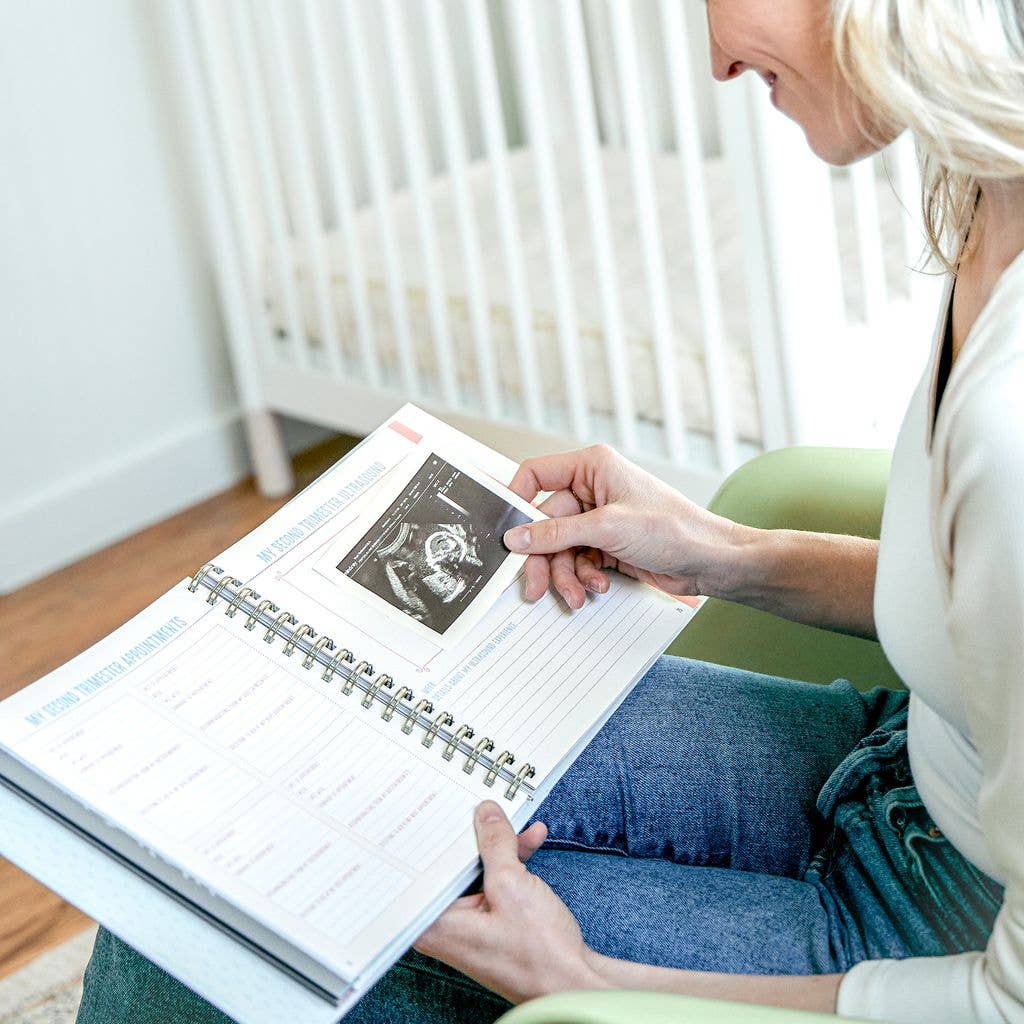 Bump for Joy: A Pregnancy Journal (Blue)