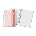 Load image into Gallery viewer, Blushing Blooms Oliver Notebook with Pen Pocket
