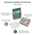Load image into Gallery viewer, Cozy Reads Reusable Under-Eye Patches
