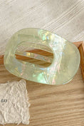 Load image into Gallery viewer, Jumbo Lay Flat Oval Hair Claw Clips Secure Styling | 40H1040
