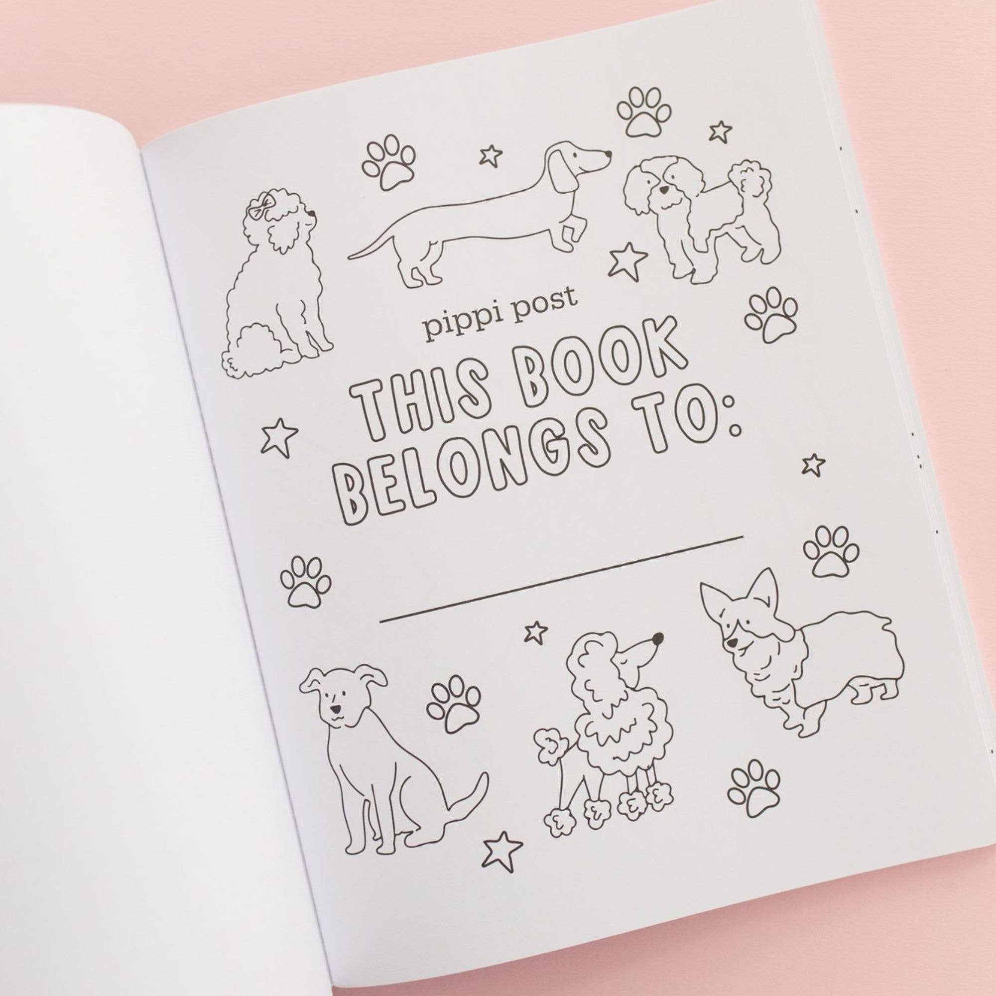Dog Lover Coloring Book