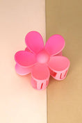 Load image into Gallery viewer, OVERSIZE MATTE FLOWER HAIR CLAW CLIPS | 40H459
