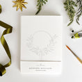 Load image into Gallery viewer, Wreaths paintable watercolor notecard set
