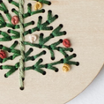 Load image into Gallery viewer, Christmas Tree Ornament Embroidery DIY Kit
