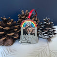 Load image into Gallery viewer, Rainbow Bridge Photo Ornament
