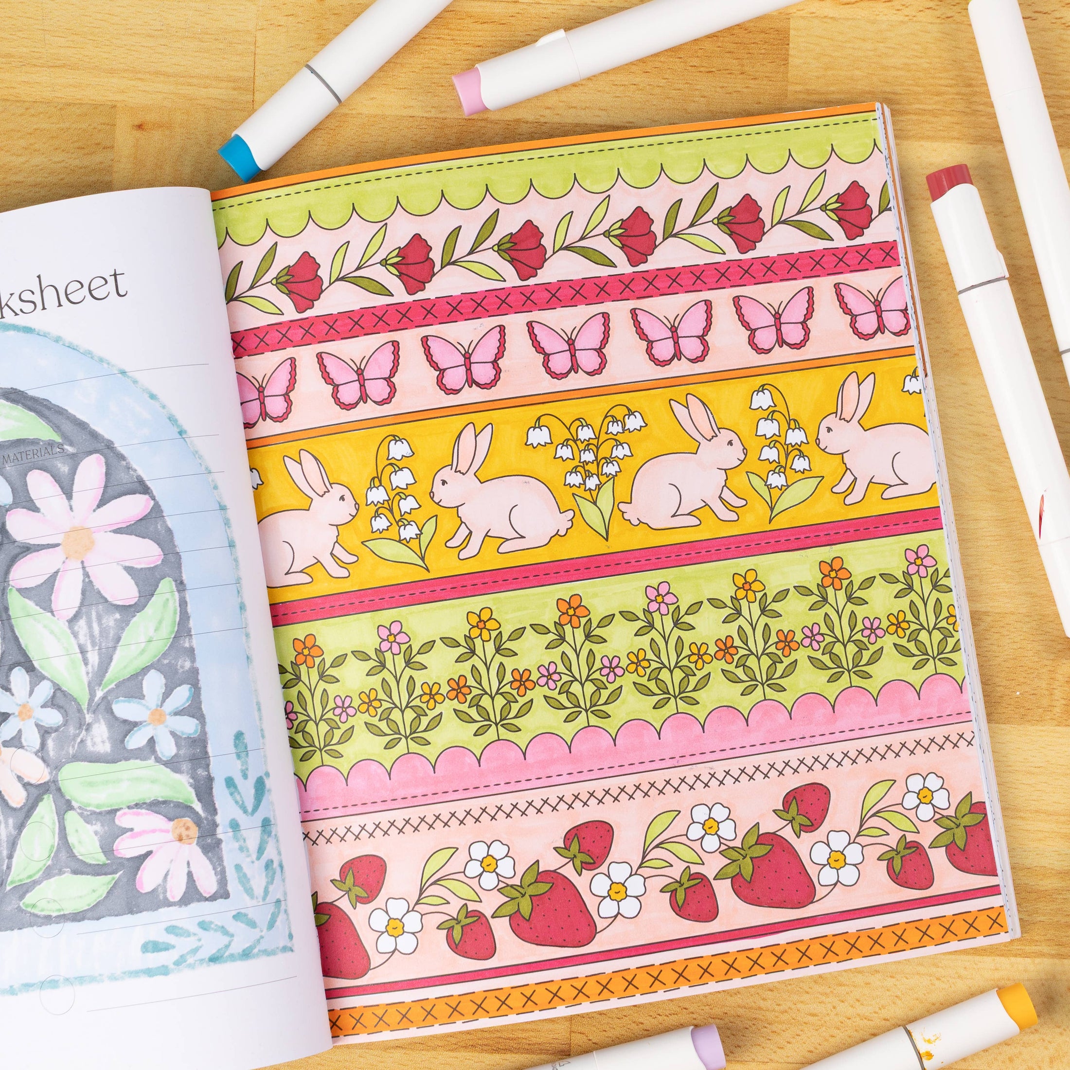 Garden Avenue Coloring Book