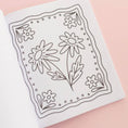 Load image into Gallery viewer, Bows & Blooms Coloring Book
