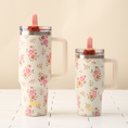 Load image into Gallery viewer, 20 oz Lifestyle Flip Straw Tumbler-Endless Daydream Cream
