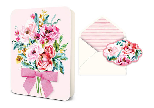 Bella Flora Deluxe Greeting Card