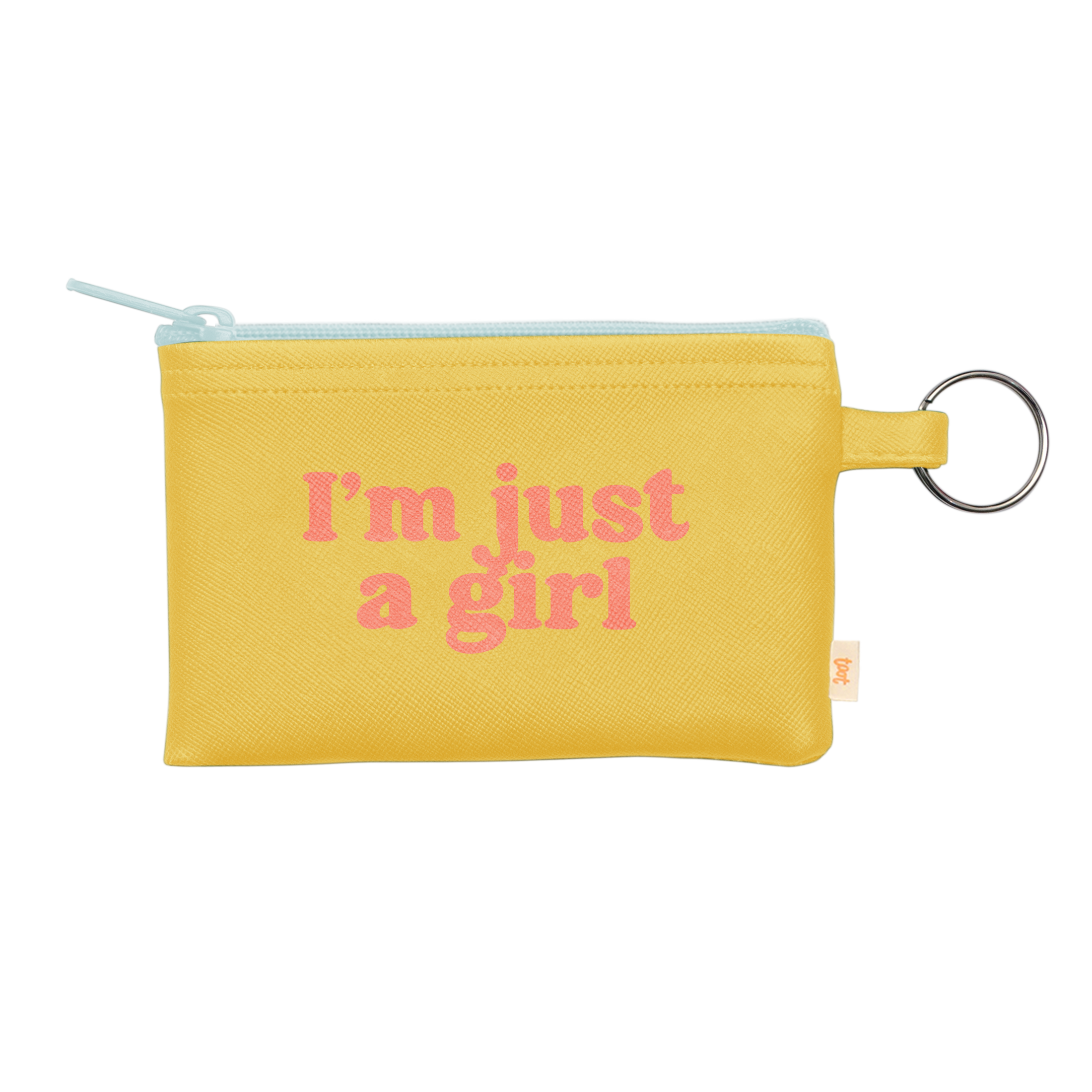 NEW! Colorblock Penny Key Ring