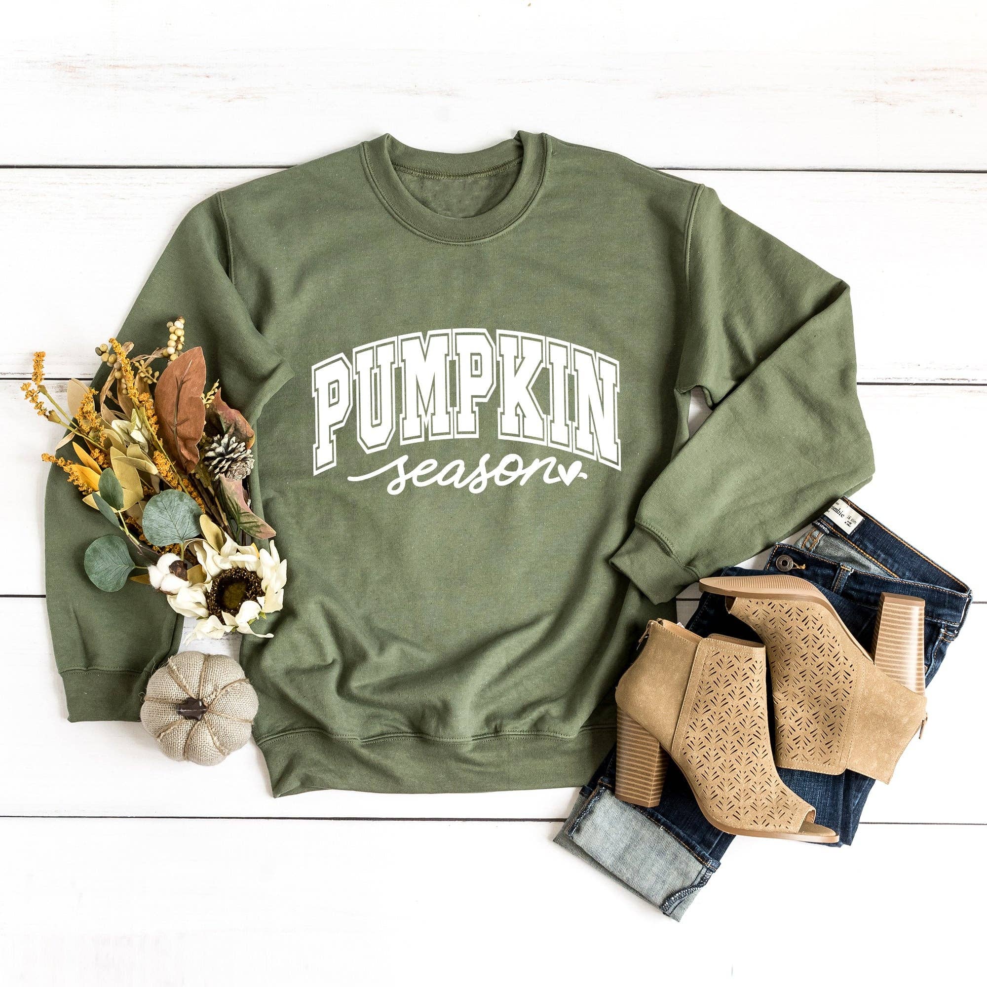 Pumpkin Season Bold | Sweatshirt | Fall