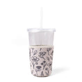 Load image into Gallery viewer, Pressed Floral Drink Sleeve
