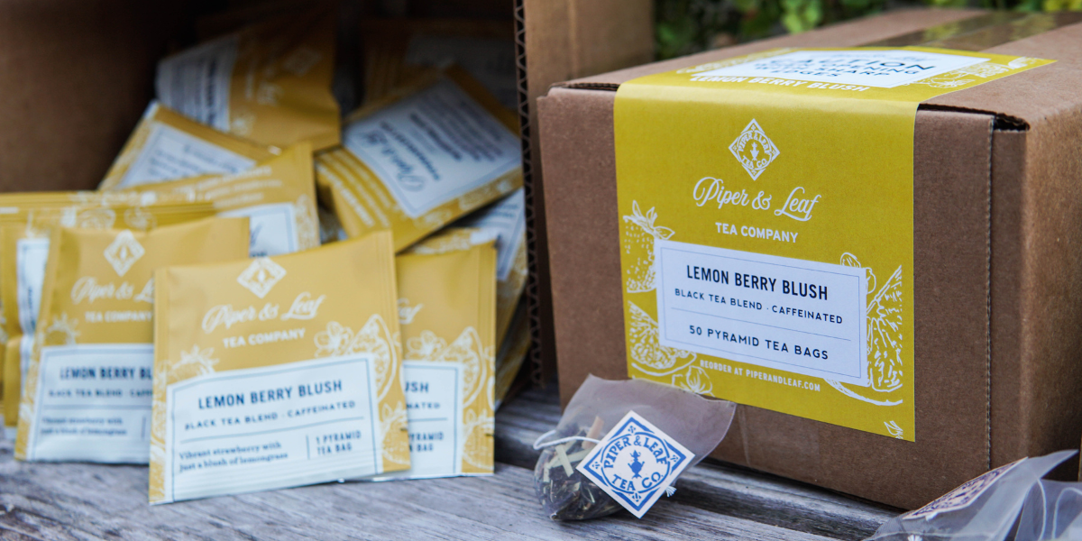 Lemon Berry Blush Individually Wrapped Tea Bags - 50ct