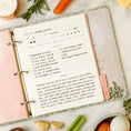 Load image into Gallery viewer, Petite Recipe Page Set

