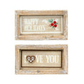 Load image into Gallery viewer, HAPPY HOLIDAYS & LOVE Christmas Décor
