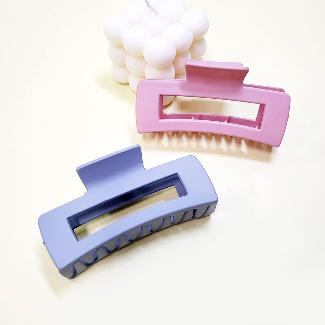 Matte Color Hair Claw Clip