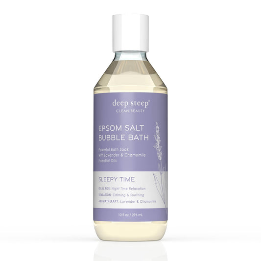 Sleepy Time Epsom Salt Calming Sleep Bubble Bath 10oz