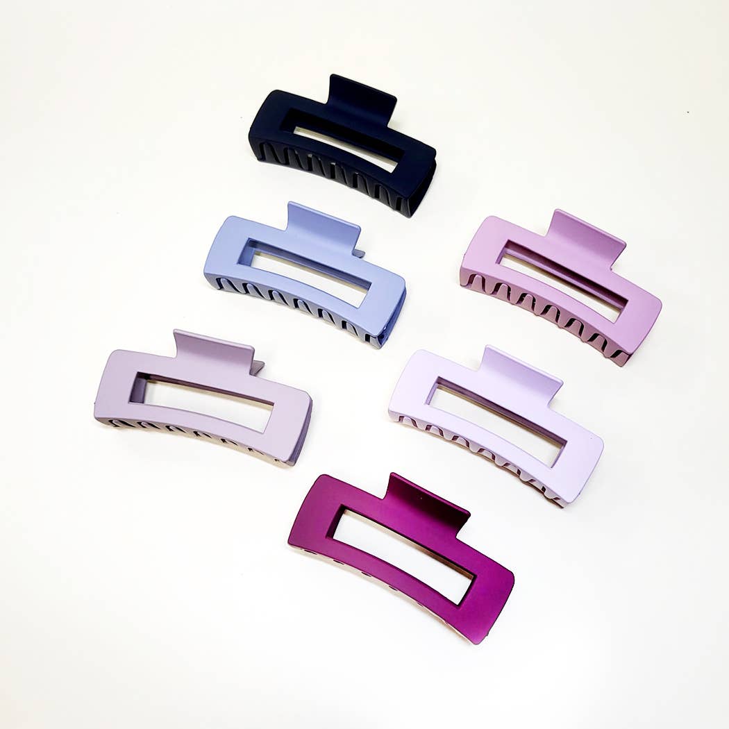 Matte Color Hair Claw Clip
