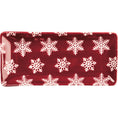 Load image into Gallery viewer, Snowflake Rectangular Platter
