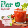 Load image into Gallery viewer, Bloody Mary Cocktail/Mocktail Mixer Singles / Caddy Refills

