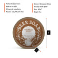 Load image into Gallery viewer, Beer Soap (Oatmeal Stout)
