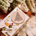 Load image into Gallery viewer, Christmas Tree Ornament Embroidery DIY Kit
