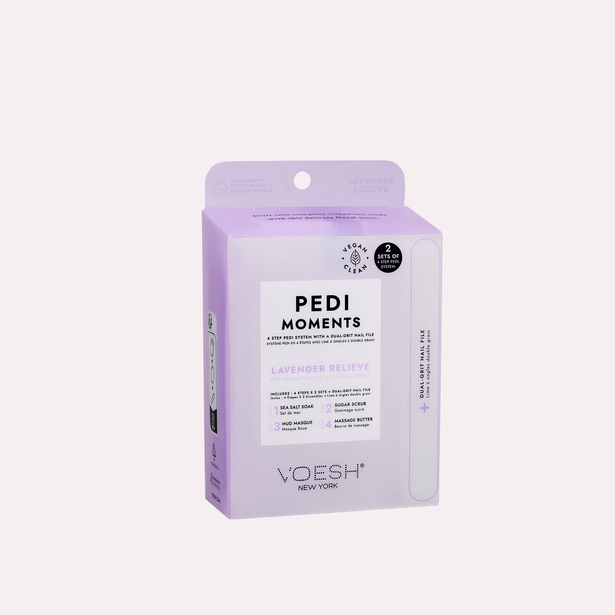 Pedi Moments Duo - Lavender Relieve