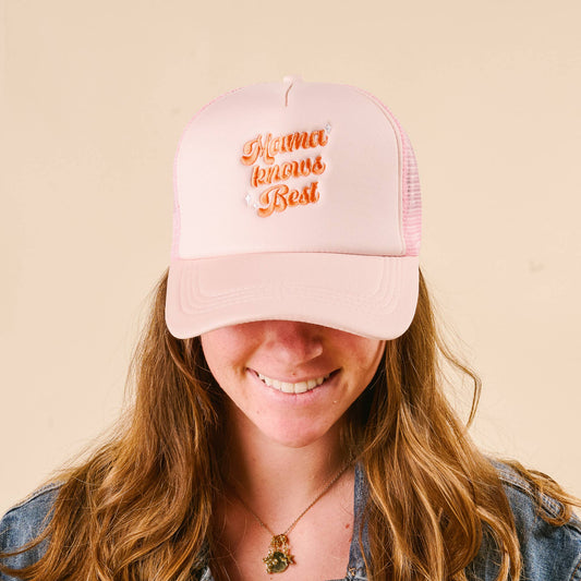 Trucker Hat-Mama Knows Best