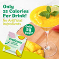 Load image into Gallery viewer, Mango Margarita Cocktail Mixer - 6 Servings Multipack
