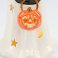 Load image into Gallery viewer, Lighted Ghost Cat Figurine
