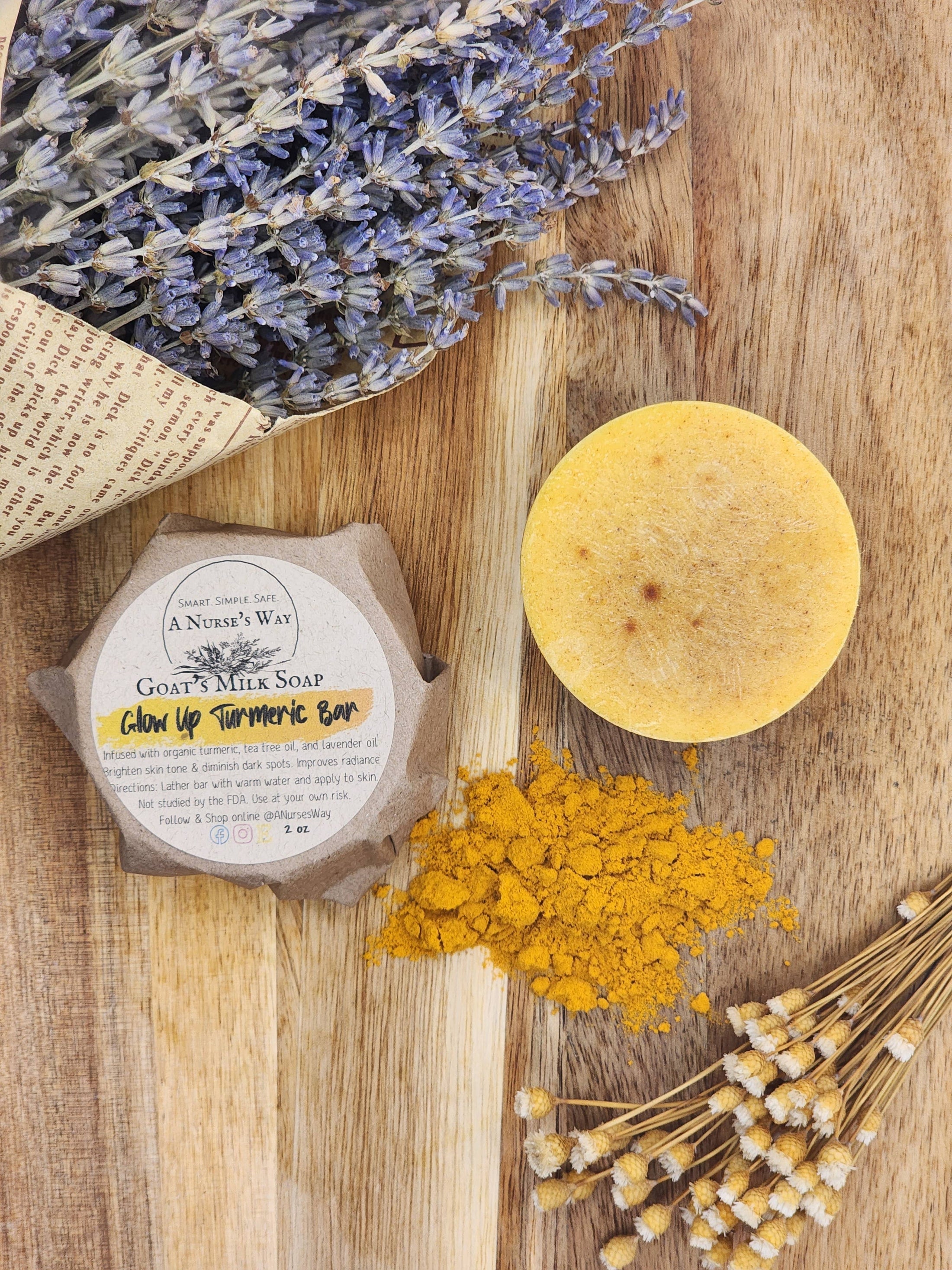 Turmeric Face Soap "Glow-Up"
