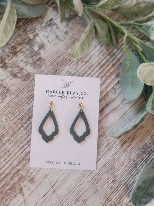 The Abigail Set- Polymer Clay Dangle Earrings